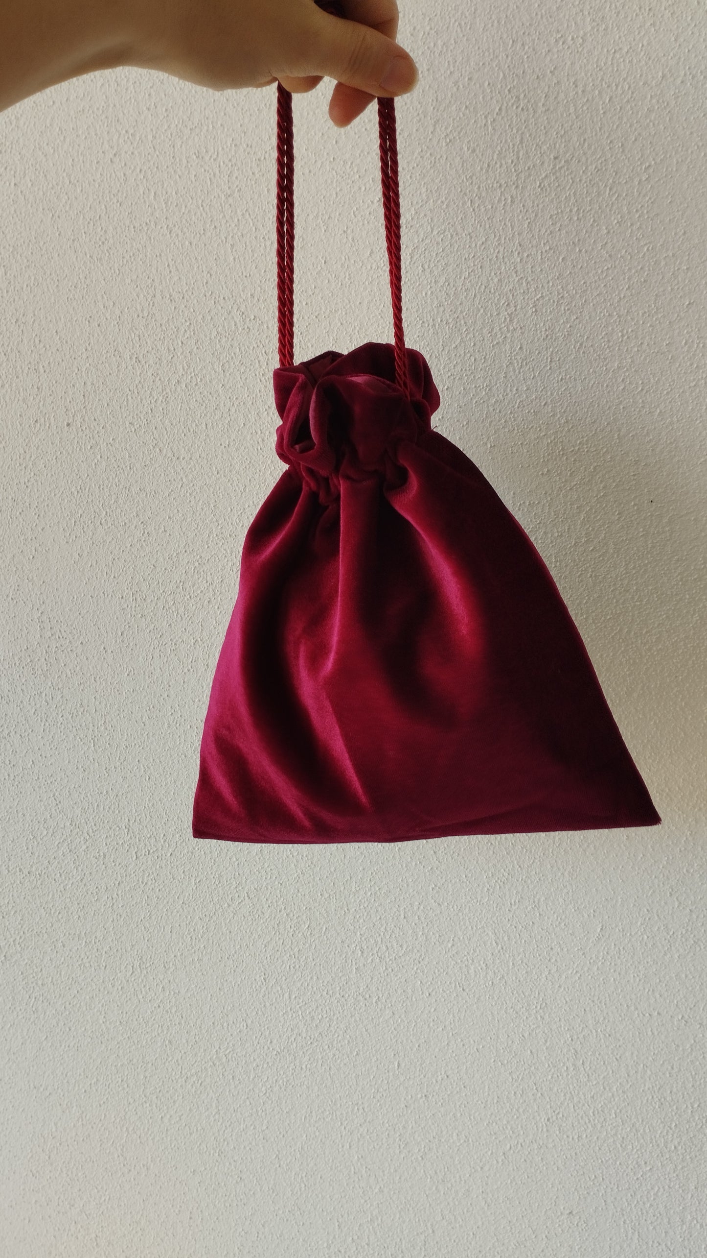 Borsa a Sacchetto in Velluto