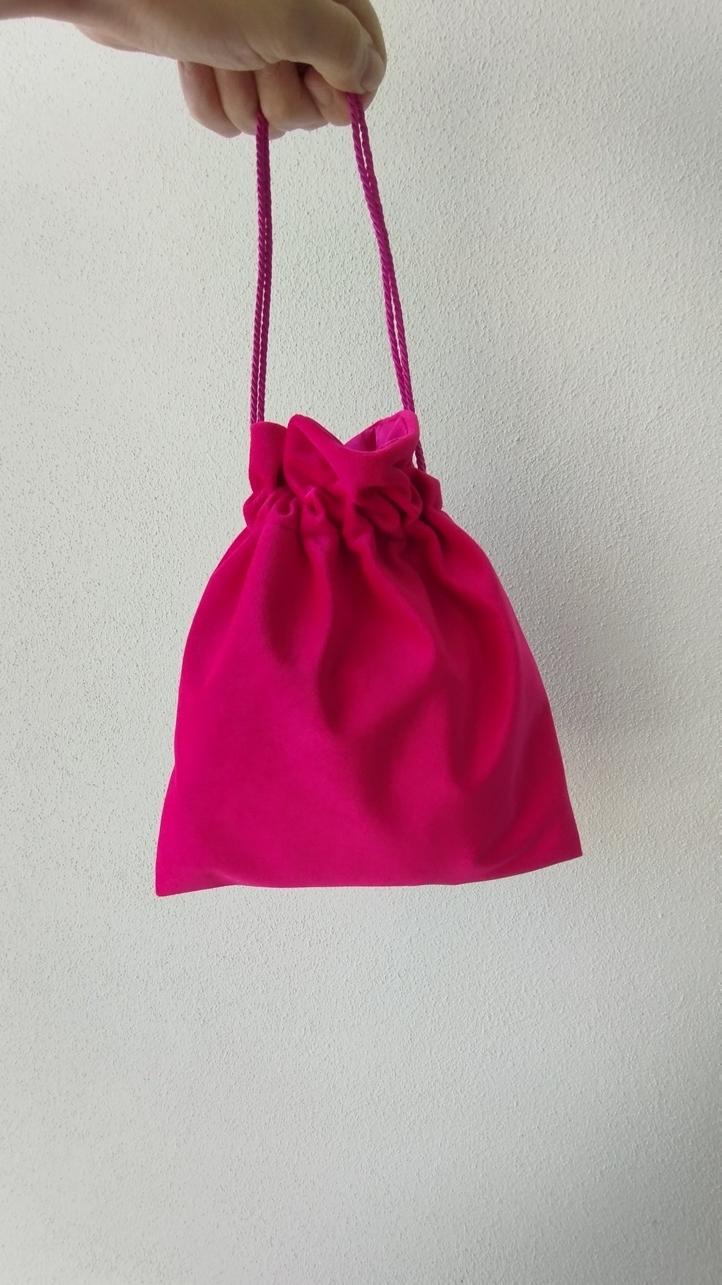 Borsa a Sacchetto in Velluto