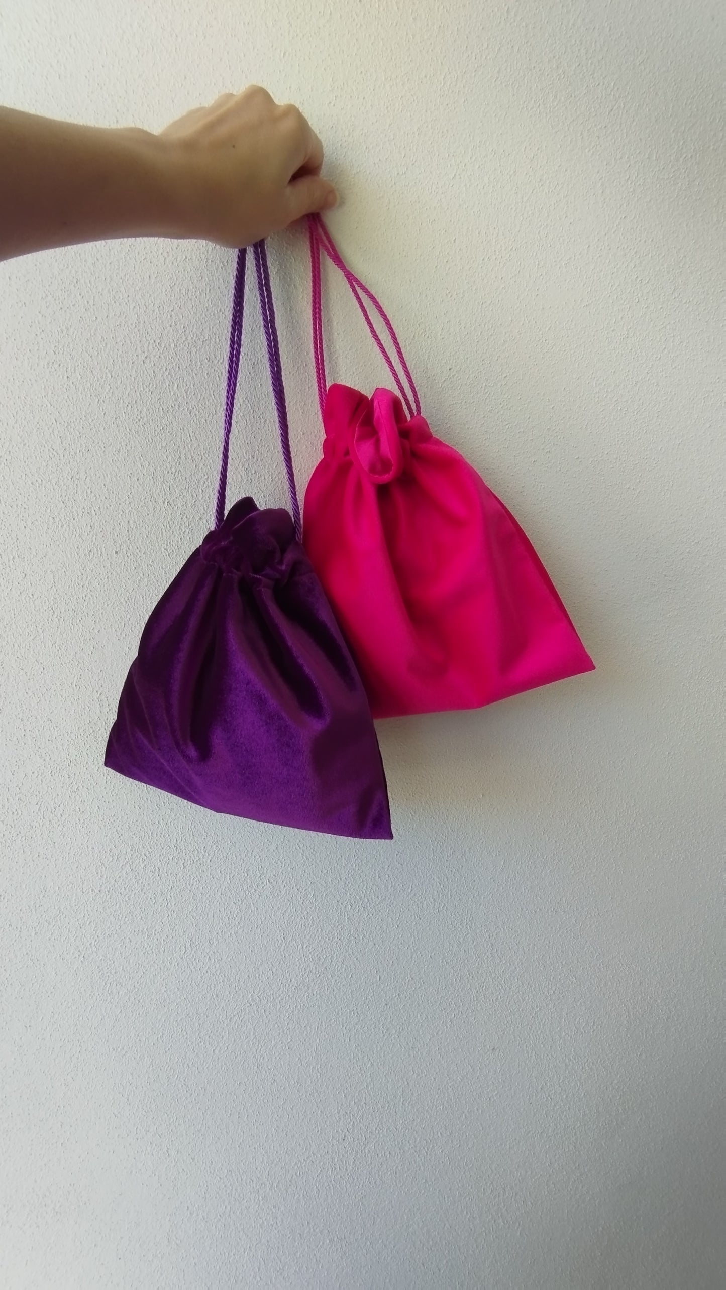 Borsa a Sacchetto in Velluto