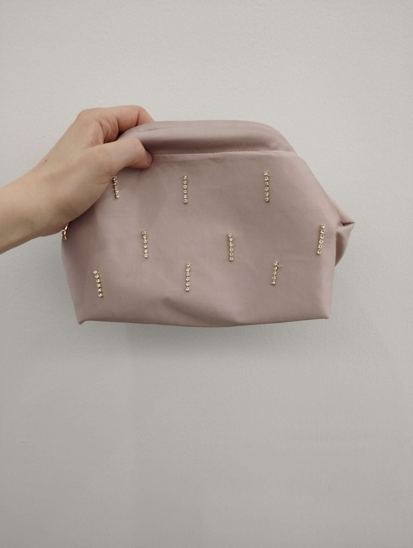 Clutch con strass