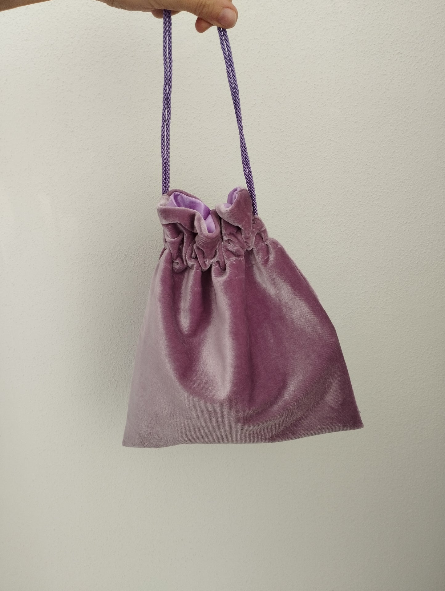 Borsa a Sacchetto in Velluto