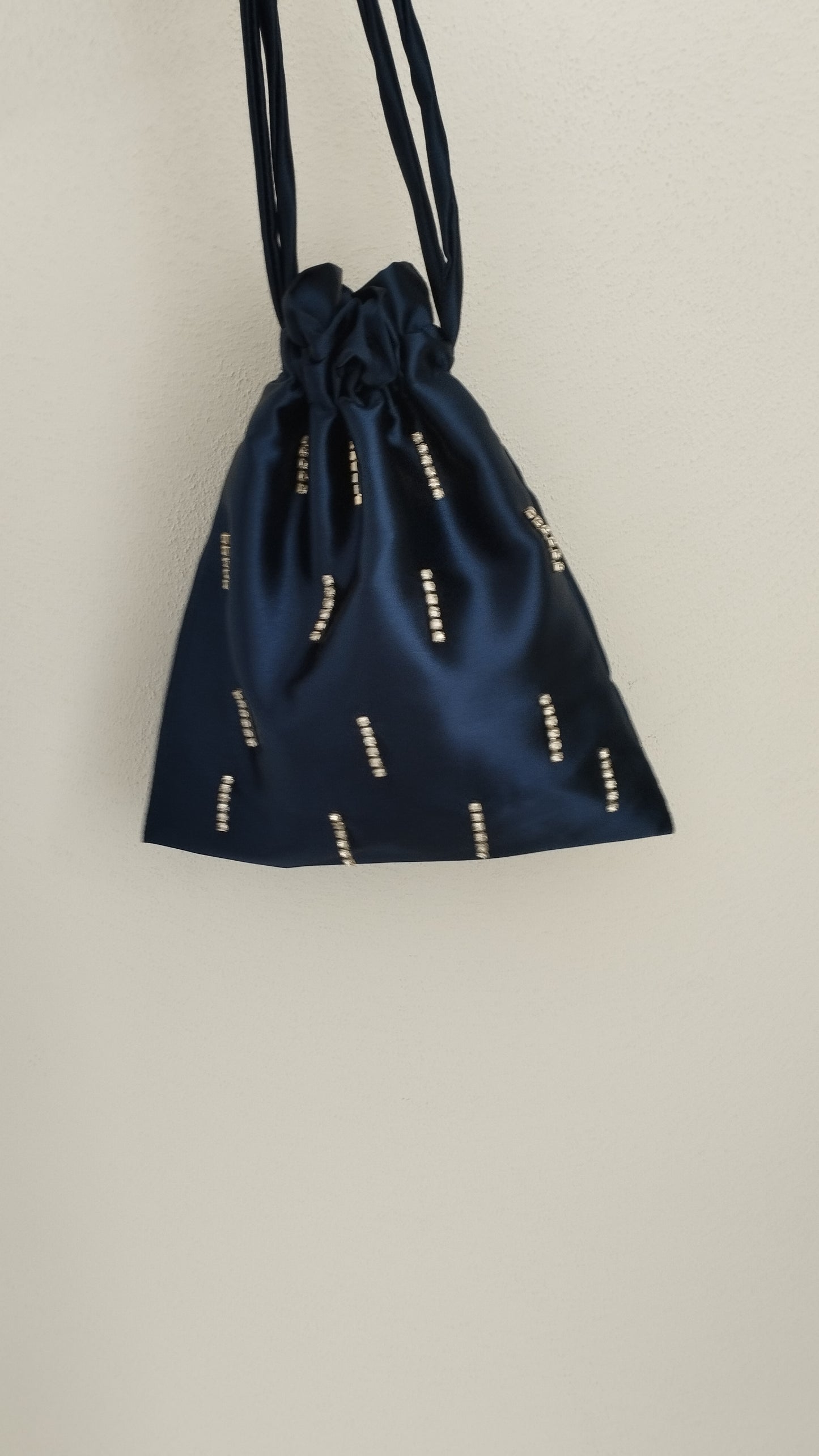 Rain Diamond Pouch Bag