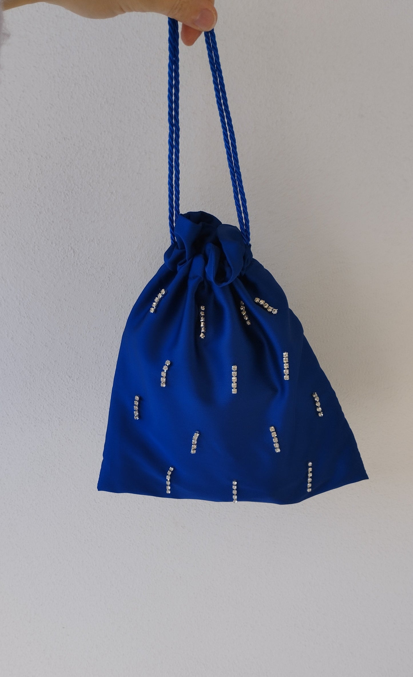 Rain Diamond Pouch Bag