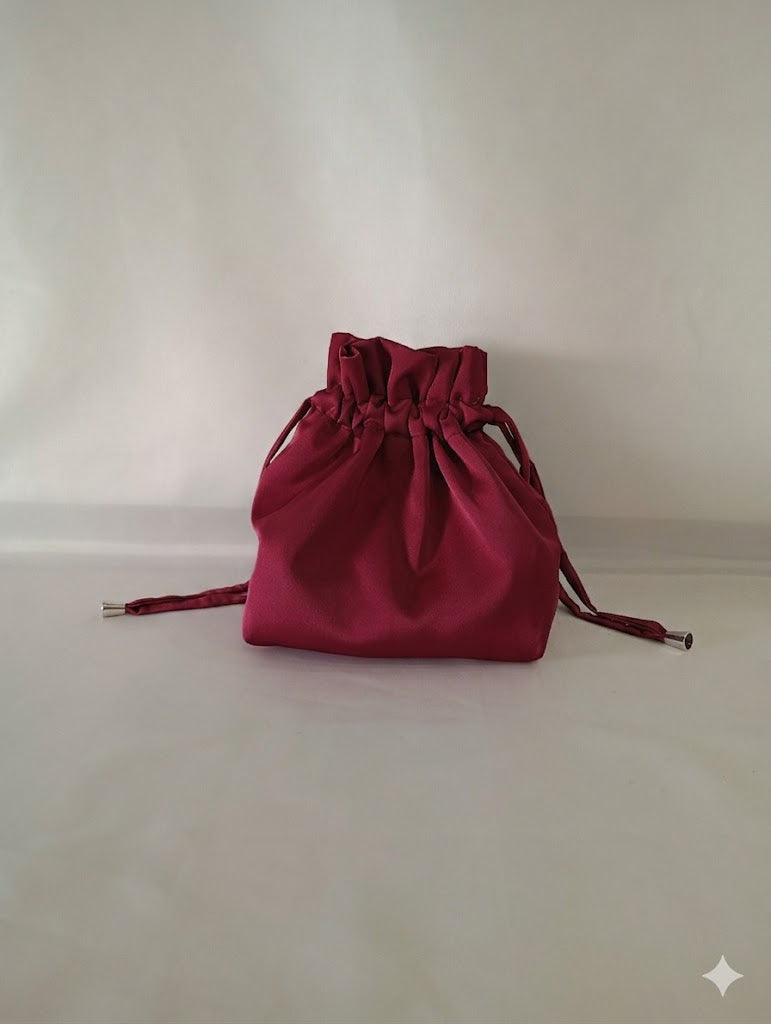 Borsa a Secchiello in Raso Satin