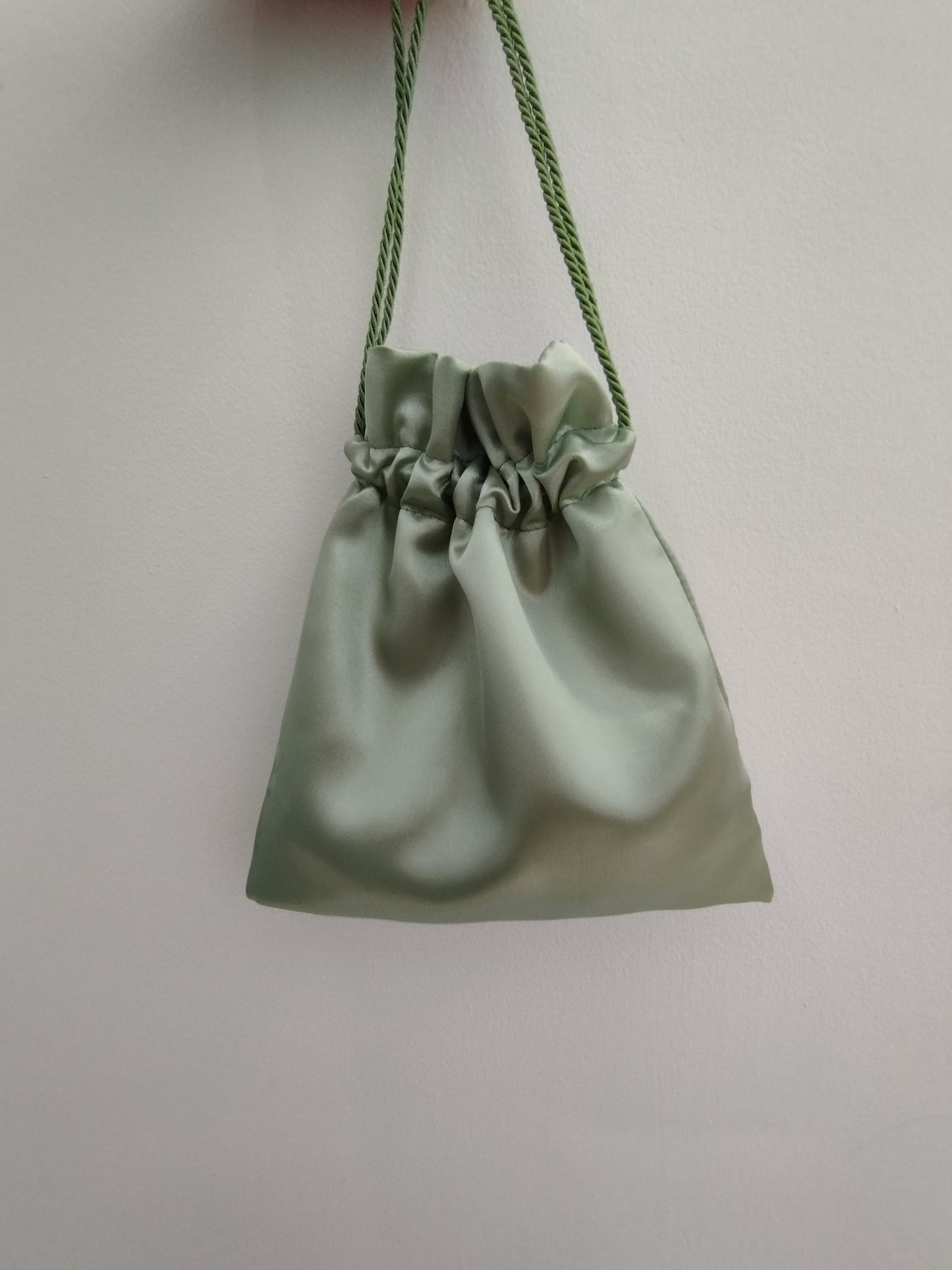 Borsa a Sacchetto in raso satin
