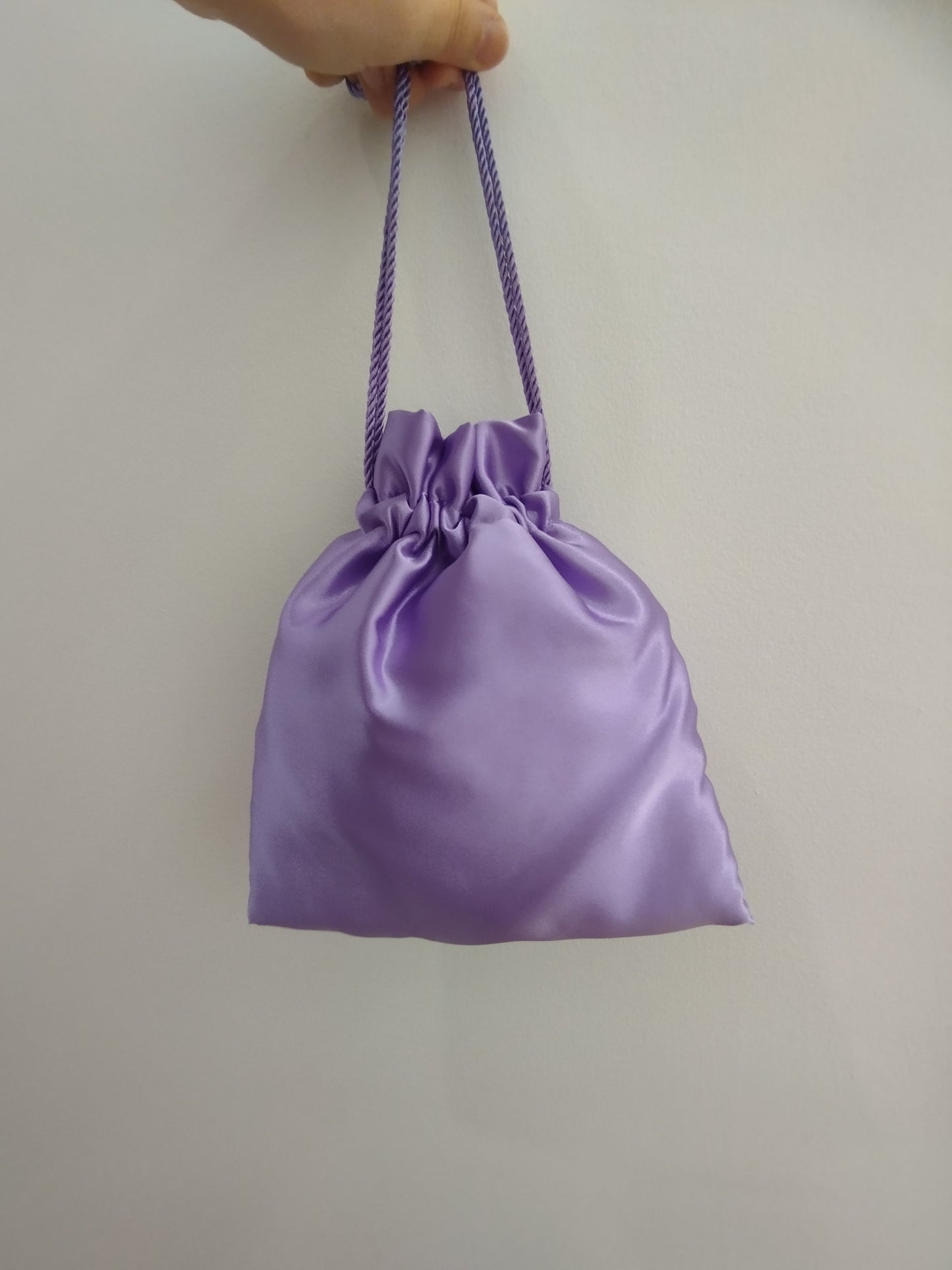 Borsa a Sacchetto in raso satin