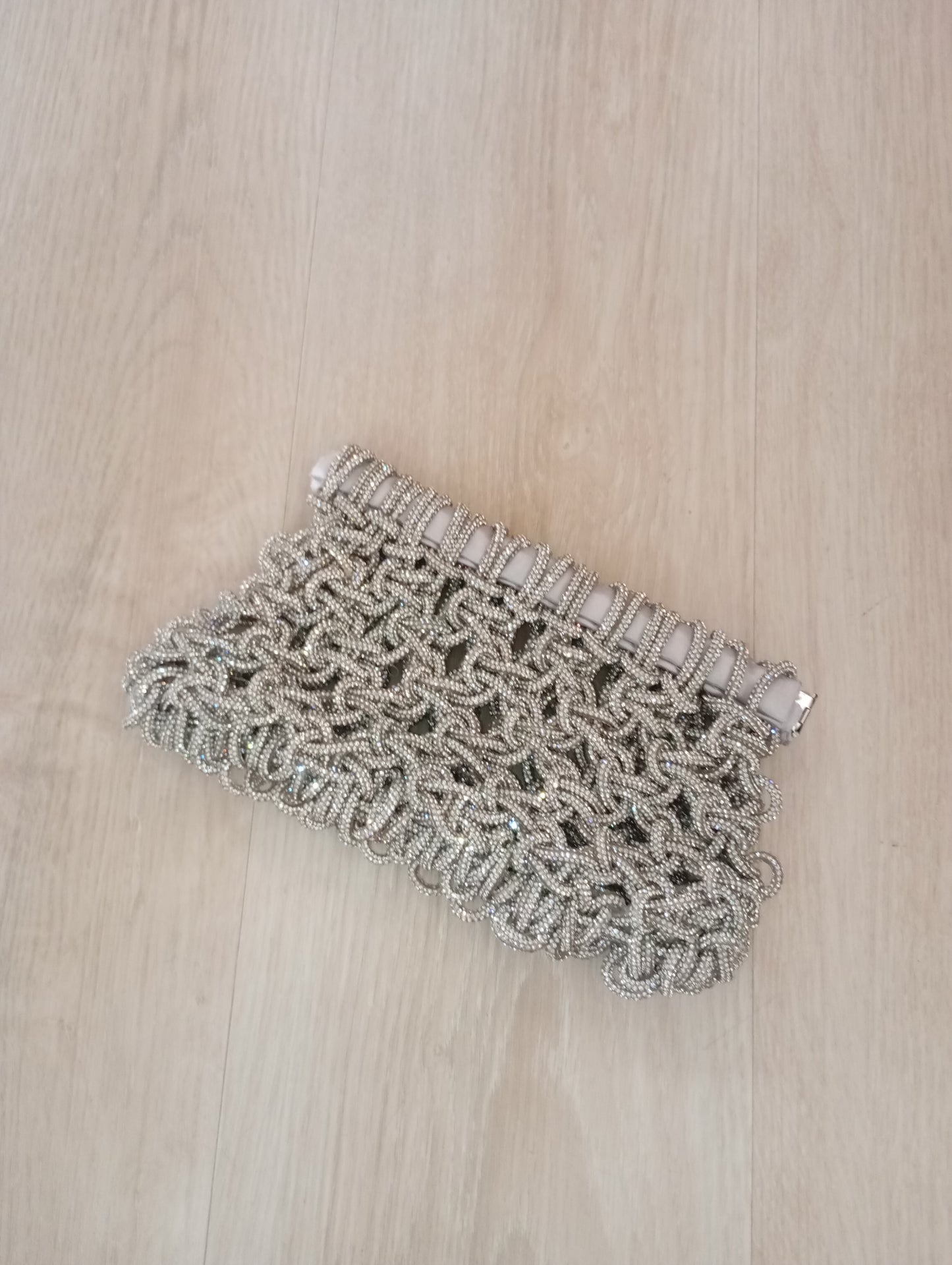 Clutch Gioiello in Filato strass - Modello Aurora