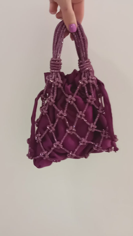 Net Bag Crystal Magenta