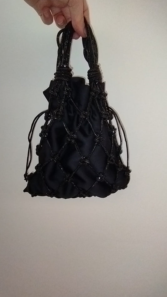 Net Bag Crystal Blu Notte