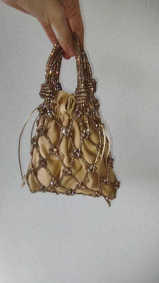 Net Bag Crystal Gold 