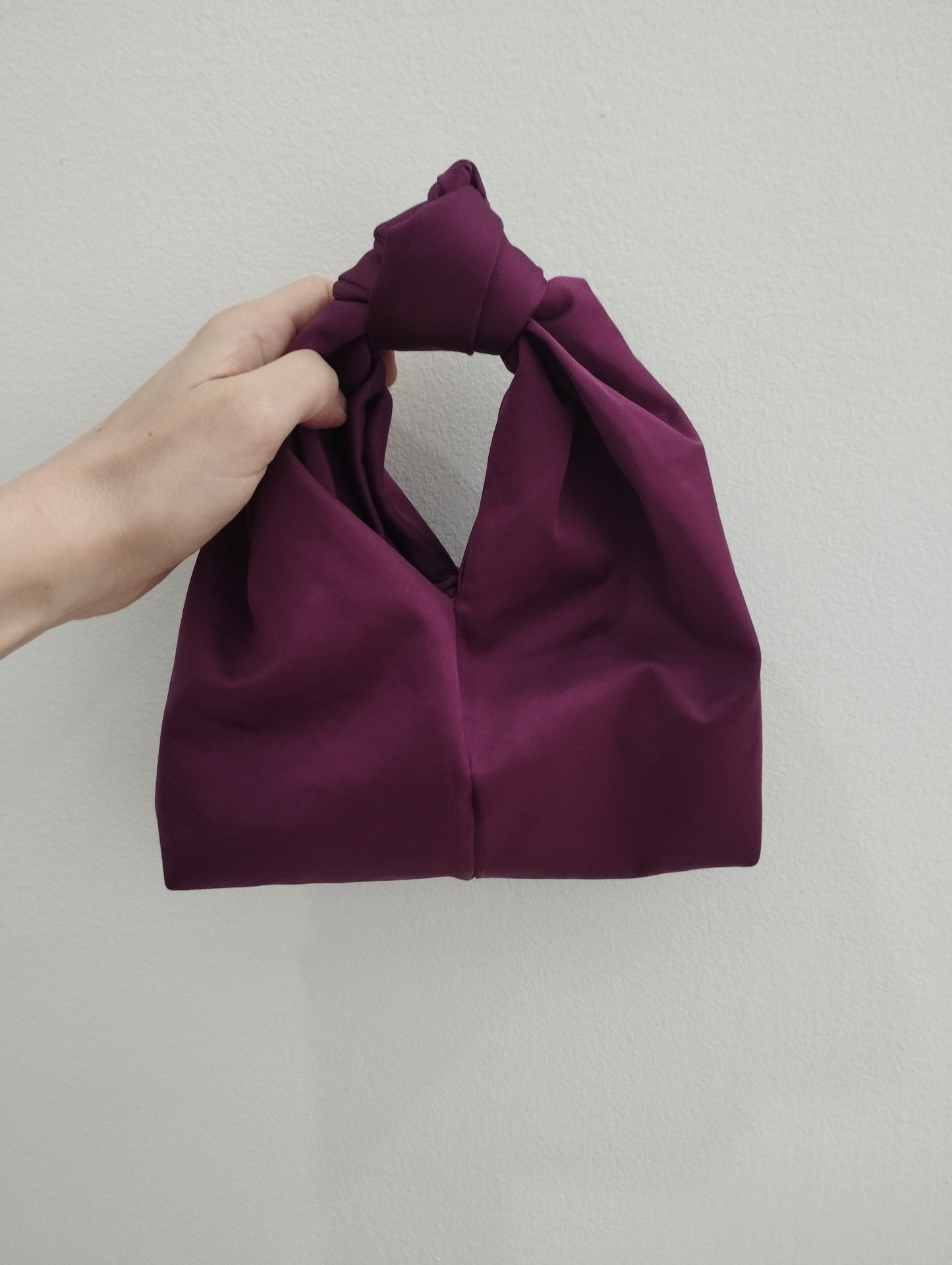 Mini sac hobo avec nœud