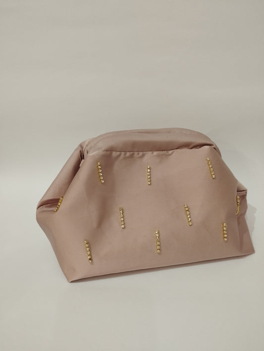 Clutch con strass