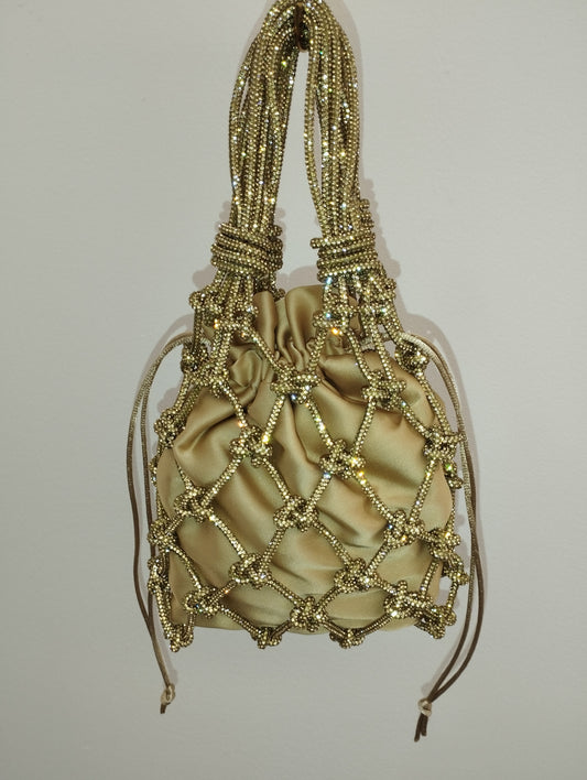 Net Bag Crystal Gold 
