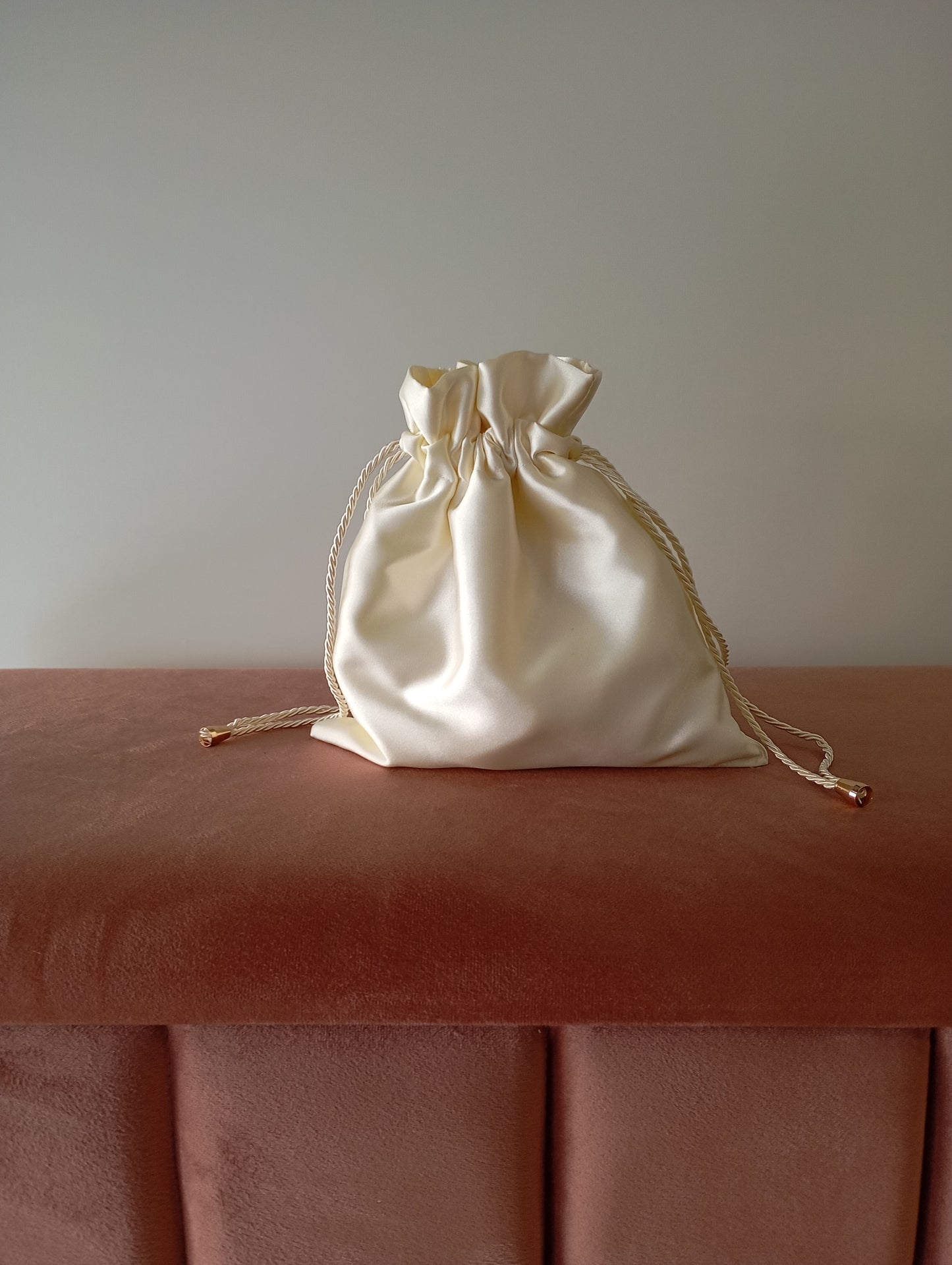 Borsa a Sacchetto in raso satin
