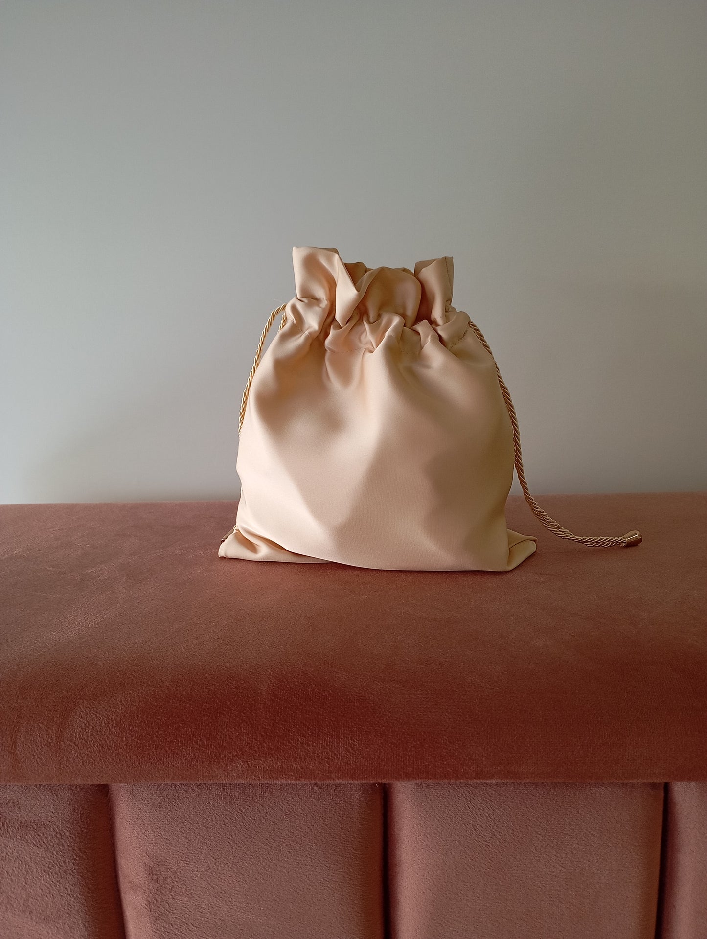 Borsa a Sacchetto in raso satin