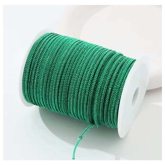 Net Bag Crystal Smeraldo